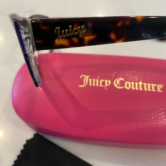 Juicy Couture tortoise eyeglasses frames (Rx) - Picture 1 of 8